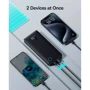 Внешний аккумулятор Baseus Power Bank 10000mAh Airpow Lite 15W Black (P10067500123-00): Особенности металлический корпус, Индикатор заряда, Компактный размер