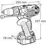 Шуруповерт акумуляторний Makita BHP451RFE: Кількість швидкостей роботи 3