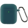 Чехол ArmorStandart Ultrathin Silicone Case with Hook Atrovirens (ARM59678) for Apple AirPods 2