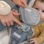 Шезлонг Chicco с технологией Happy Belly Chambray Ingenuity (16854): Конструкция опоры без колесиков