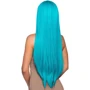 Перука Leg Avenue 33" Long straight center part wig turquoise