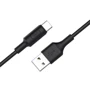 Кабель Hoco USB Cable to USB-C X25 2A 1m Black: Длина 1 м