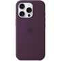 Чехол для iPhone Apple iPhone 16 Pro Silicone Case with MagSafe - Plum (MYYM3ZM/A): Материалы Силикон