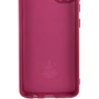 Аксессуар для смартфона Lakshmi Case Silicone Cover Full Camera Marsala for Xiaomi 12T / 12T Pro: Тип накладка на заднюю часть