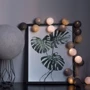 Гирлянда Cotton ball lights на 35 шаров 5,5м, Sand Grey: Количество ламп 35