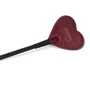 Шлепалка Liebe Seele Wine Red Riding Crop with Heart-Shape Tip