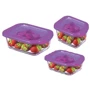 Емкость для хранения Luminarc Keep'n'Box Lavander Набор 3 пр. (P8176)