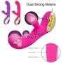 Вибромассажер для точки G Boss Series - Wibrator RABBIT G-spot, PINK