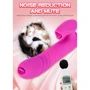 Вибратор BOSS FoxShow Silicone Heating and Thrusting Vibrator Purple