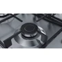Варильна поверхня газова Bosch PGP6B5B60: Робоча поверхня нержавіюча сталь