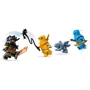 Конструктор LEGO Ninjago Битва дракончиків Нії та Аріна 157 деталей (71798): Рекомендований вік 4+