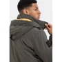 Куртка Camel Active Jacke 430260-6J02-96 56 серая демисезон с капюшоном: Фасон Прямой
