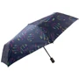 Зонт женский автомат Happy Rain синий (U46802-2): Фасон Складной (3 сложения)