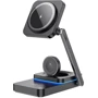 Зарядное устройство Hoco Wireless Charger CQ10 Consuelo Folding 3in1 Black for iPhone 16 I 15 I 14 I 13 I 12 series: Кабель в комплекте USB-C