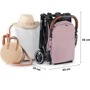 Прогулочная коляска Kinderkraft Nubi Pink (KKWNUBIPNK0000): Тип коляски прогулочная