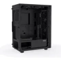 Корпус Zalman I4 Black: Материал передней панели металл и пластик