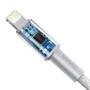 Кабель Baseus Cable USB-C to Lightning PD High Density Braided 20W 1m White (CATLGD-02) фото 3
