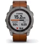 Смарт-часы Garmin Fenix 7X Sapphire Solar Titanium with Chestnut Leather Band (010-02541-19): Сенсорный экран есть