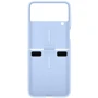 Чехол для телефонов Samsung Silicone Cover with Ring Arctic Blue (EF-PF721TLEGUA) for Samsung F721 Galaxy Flip 4: Пленка в комплекте нет