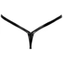 Трусики Noir Handmade P010 Powerwetlook thong Вlack, 3XL