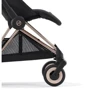 Прогулочная коляска Cybex Coya Matt Black Sepia Black (522004315): Ширина шасси 44 см