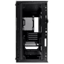 Корпус 1stPlayer T3-G-4F1-BK Black: Матеріал передній панелі пластик и закалённое стекло