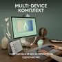 Комплект беспроводной Logitech Pebble 2 Combo Graphite Wireless (920-012239): Подключение беспроводное