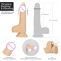 Фаллоимитатор с пульсацией Naked ADDICTION 6.5" Thrusting Dong With Remote