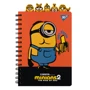 Блокнот YES Minions спіраль з роздільниками А5 80 аркушів (151778)