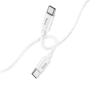 Кабель Hoco Cable USB-C to USB-C X87 2A 60W 1m White: Тип USB-C - USB-C