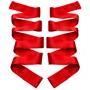 Атласні стрічки для фіксації GreyGasms Scarlet Red Satin Sash Set
