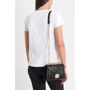 Женская сумка кросс боди Michael Kors черная (30F8GXIL1T001): Фактура Стеганая, Матовая, Гладкая