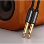 Кабель WIWU Audio Cable AUX 3.5mm to 3.5mm 1m Black: Тип Mini-jack 3.5mm M - Mini-jack 3.5mm M