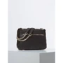 Женская сумка через плечо Guess Logo Love Cnvrtble Xbody Flap черная (HWSG7662210-BLA): Пол Женский