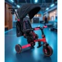 Детский беговел Tri-cycle 6in1 Cruiser Milano 002 with bag, красный