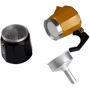 Гейзерная кофеварка Bo-Camp Hudson 3-cups Yellow/Black 150 мл (2200518): Тип кофеварка гейзерная