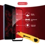 Intaleo Tempered Glass Full Glue Black for Xiaomi Redmi A3: Цвет черный