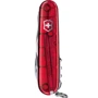 Мультитул Victorinox Huntsman 91мм/15 функций/красный прозрачный (1.3713.TB1): Количество функций 15