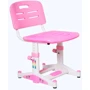 Стільчик Evo-kids EVO-301 PN (арт.EVO-301 PN) білий метал / сидіння, спинка, накладки-рожеві: Регулювання Висоти сидіння