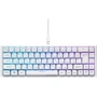 Клавиатура 2E KG360 RGB Wireless White (2E-KG360UWT): Тип клавиш мембранный