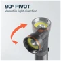 Ліхтар туристичний Nebo Franklin Pivot RC (NB NEB-WLT-0023-G): Кількість режимів 7