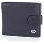 Мужское портмоне ST Leather Accessories черное (NST104-black)
