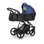 Универсальная коляска 3 в 1 Verdi Dynamic 9023-VDE-09L ECO, black/dark blue pearl, черный/синий перламутр
