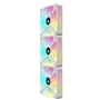 Кулер Corsair iCUE Link QX120 RGB PWM PC Fans Starter Kit with iCUE Link System Hub White (CO-9051006-WW) фото 9
