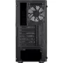 Корпус AEROCOOL PGS Python (Black): Матеріал передній панелі пластик