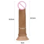 Фаллоимитатор Lovetoy 7" Dual-Layered Liquid Silicone Nature Cock, Brown
