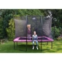 Батут EXIT Silhouette с защитной сеткой прямоугольный 214x305см розовый на ножках: Максимальный вес пользователя, кг 120