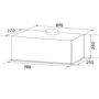 Витяжка GRANADO Palamos 4713-1200 Black glass (GCH4713120011) фото 6