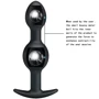 Анальные шарики BLACK PRETTY LOVE, BI-040035