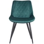Стул обеденный AMF Betty black/amazon green (545864): Материал каркаса металл